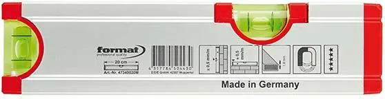 Vodováha magnet 20cm FORM AT