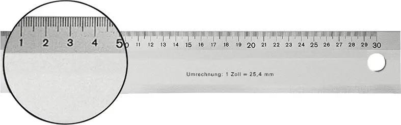 Měřítko z lehkého kovu 60 0mm FORMAT