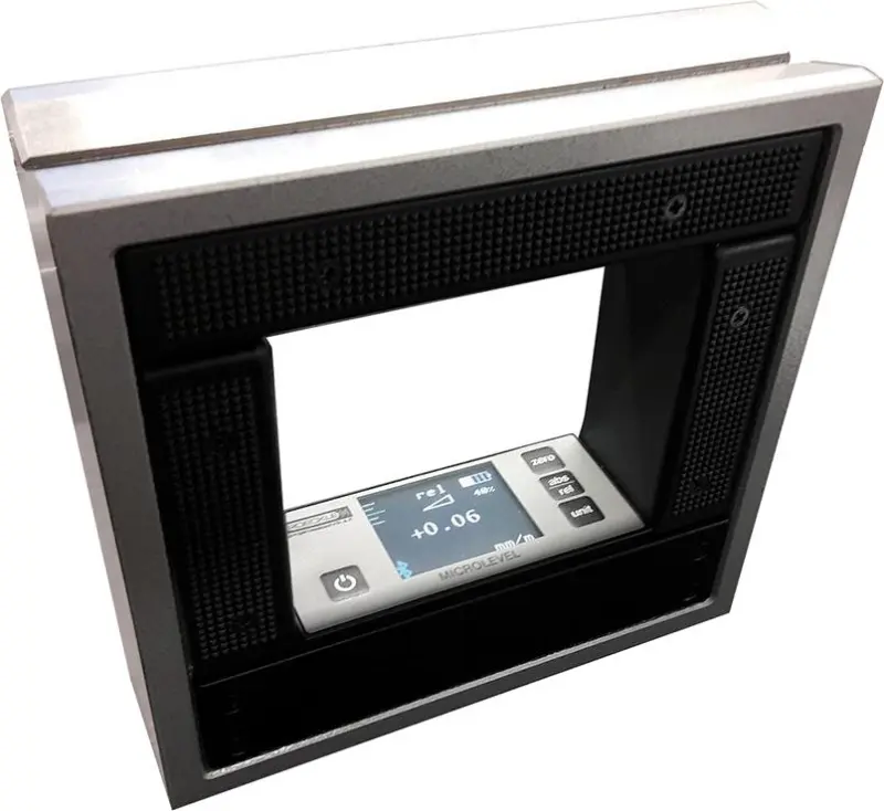 MICROLEVEL Rámová vodováh a 150 x 150 mm/0,02 mm/mR OECKLE