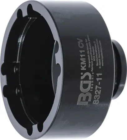 BGS 8327-11 Nástrčná hlavica 3/4" na matice so zárezmi KM11 (vnútorný čap) (BGS108327-11)
