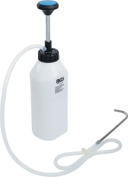 BGS 8356 Pumpa prečerpávacia, nádržka 1000 ml, pre olej, brzdovú kvapalinu BGS 8356 (BGS108356)