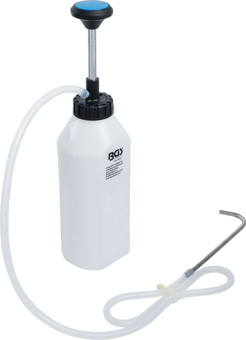 BGS 8356 Pumpa prečerpávacia, nádržka 1000 ml, pre olej, brzdovú kvapalinu BGS 8356 (BGS108356)