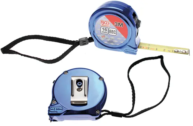 metr svinovací 3m x 16 mm (BGS108393)
