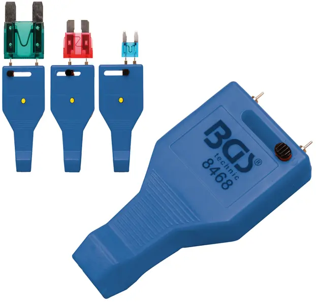 Tester pojistek BGS 8468 pro mini, standardní a maxi pojistky (BGS108468)