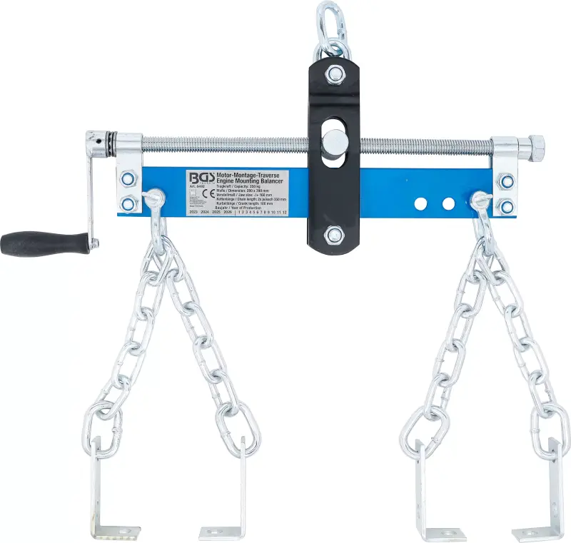 traverza montážní na motory, nosnost 350 kg, BGS 8492 (BGS108492)