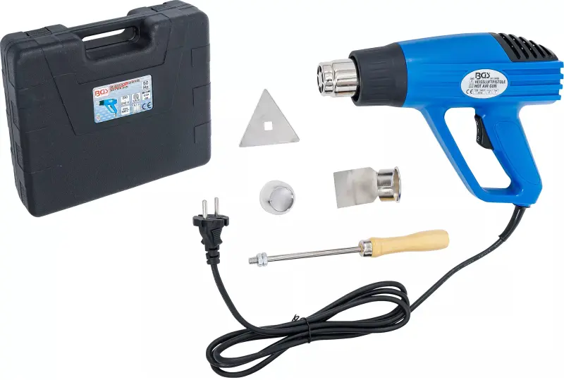 Horkovzdušná pistole BGS108495 s příslušenstvím (2000 W) (BGS108495)