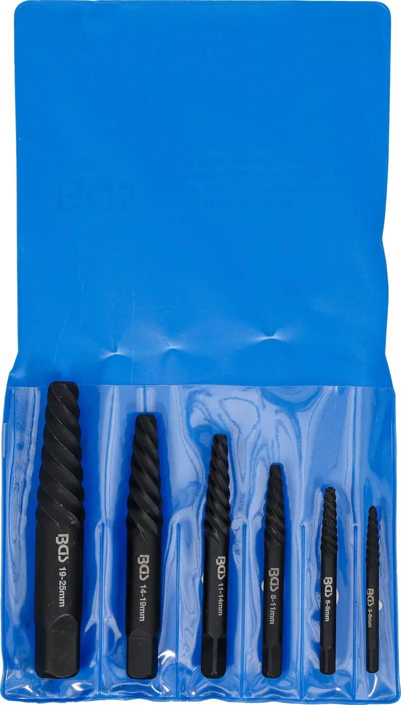 BGS 8549 Sada vyťahovákov zalomených skrutiek 1 až 6 (BGS108549)