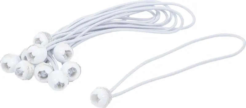 Napínací gumová oka Kraftmann BGS1085525 (Sada 10 dílů) (BGS1085525)