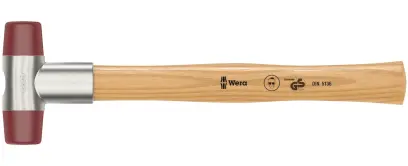 Wera 000510 Vyklepávacia palička Wera 102 - 2. Hlavy z Uretanu. Jaseňová rukoväť 265 mm (W0500051000