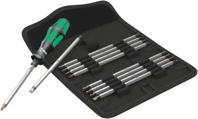 Wera 002990 Obojstranné skrutkovacie čepele KK 88/1 Sada Vario (11 dielov) (W05002990001)