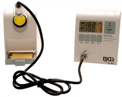 Mikropáječka 200-400°C BGS 8612 digitální regulace teploty (BGS108612)