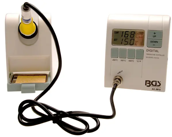 Mikropáječka 200-400°C BGS 8612 digitální regulace teploty (BGS108612)