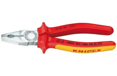 Kombinované kliešte Knipex 03 06 160 VDE do 1000 V (K 03 06 160)