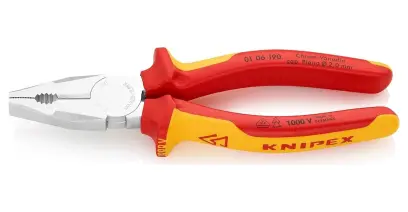 Kombinované kliešte Knipex 01 06 190 190 mm (K 01 06 190)