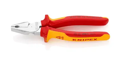 Kombinované kliešte Knipex 02 06 180 VDE do 1000 V (K 02 06 180)