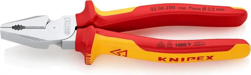 Kombinované kleště Knipex 02 06 200 VDE do 1000 V (K 02 06 200)