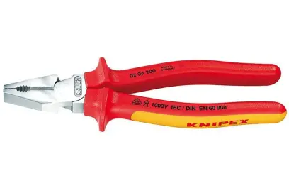 Kombinované kliešte Knipex 02 06 225 VDE do 1000 V (K 02 06 225)