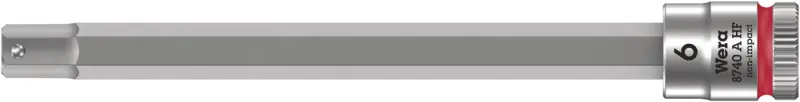 Wera 003338 Zástrčná bitová hlavice Zyklop 1/4" 6hran 6 x 100 mm typ 8740 A HF s přidržovací funkcí (W05003338001)