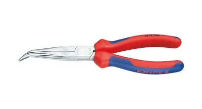 Kliešte Knipex 38 25 200 pre mechanikov s ohnutými hrotmi, polokruhové (K 38 25 200)