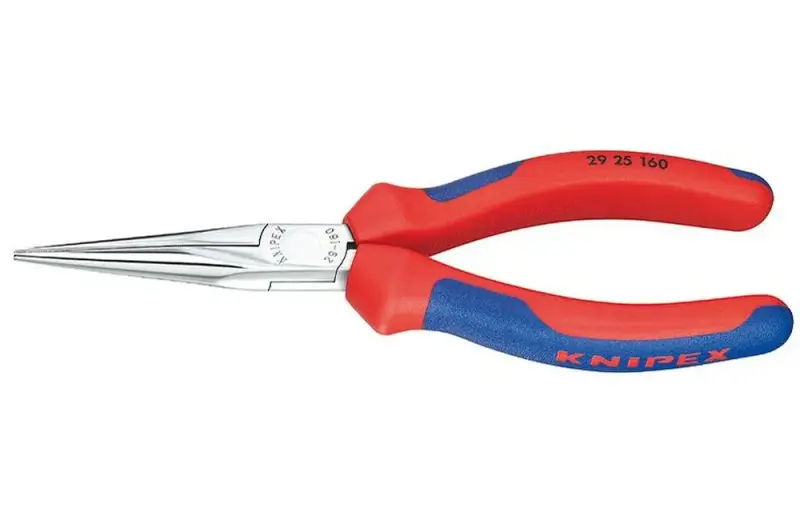 Kliešte Knipex 29 25 160 telefónne polguľaté chrómované (K 29 25 160)