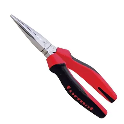 Kliešte pre rádiotechnika DIN5236A rovné čeľuste, 2-zložkové návleky 160mm FORMAT (EDE52150160)