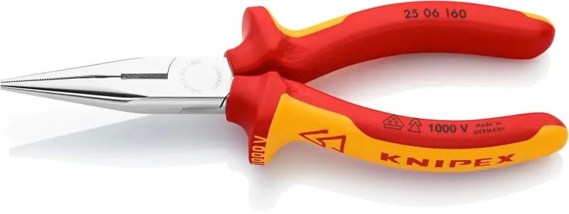 Kleště Knipex 25 06 160 elektrotechnické přímé do 1000 V (K 25 06 160)