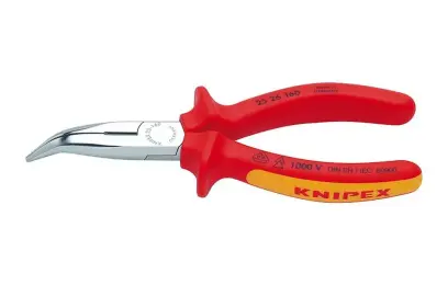 Kliešte Knipex 25 26 160 elektrotechnické okrúhle zahnuté hroty do 1000 V (K 25 26 160)
