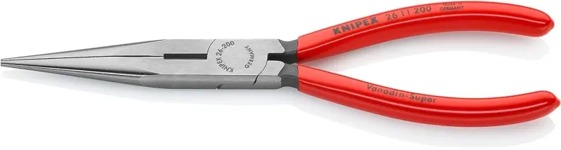 Kleště Knipex 26 11 200 půlkulaté přímé potah PVC (K 26 11 200)