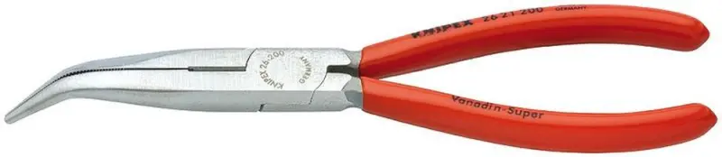 Kleště Knipex 26 21 200 půlkulaté zahnuté hroty potah PVC (K 26 21 200)