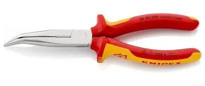 Kliešte Knipex 26 26 200, polokruhové, ohnuté hroty, do 1000 V (K 26 26 200)