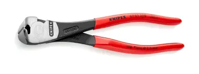 Čelné silové štiepacie kliešte KNIPEX 67 01 200 mm, povlak PVC (K 67 01 200)