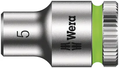 Wera 003503 Nástrčná hlavica Zyklop 1/4" 6-hranný 5 mm typ 8790 HMA (W05003503001)