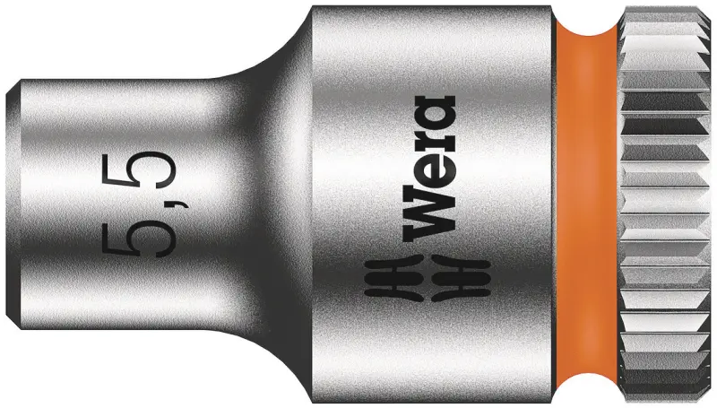 Wera 003504 Nástrčná hlavica Zyklop 1/4" 6-hranný 5,5 mm typ 8790 HMA (W05003504001)