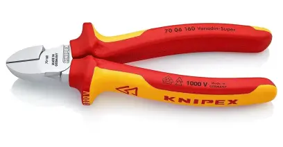 Kliešte Knipex 70 06 160 bočné štiepacie, VDE do 1000 V (K 70 06 160)