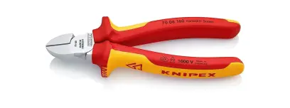 Kliešte Knipex 70 06 160 štiepacie bočné, VDE do 1000 V (K 70 06 160)