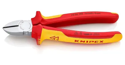 Kliešte Knipex 70 06 180 bočné štiepacie, VDE do 1000 V (K 70 06 180)