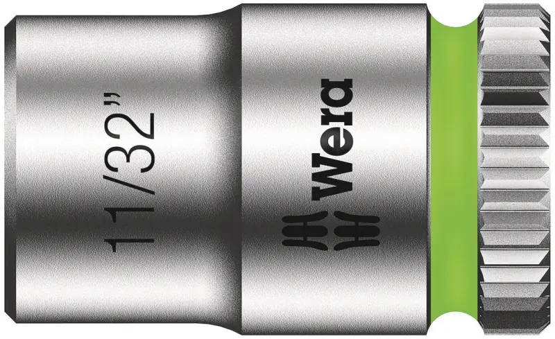 Wera 003519 Nástrčná hlavica Zyklop 1/4" 6hranný 11/32" typ 8790 HMA (W05003519001)