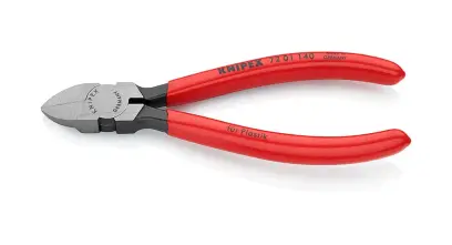 Kliešte Knipex 72 01 140 bočné štiepacie bez fazety, PVC (K 72 01 140)