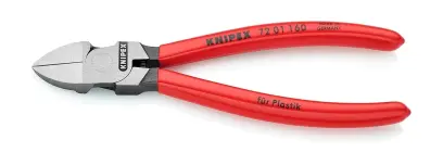Kliešte Knipex 72 01 160 štiepacie bočné bez fazety, PVC (K 72 01 160)