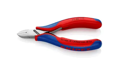 Kliešte Knipex 77 02 115 štiepacia bočná elektronik s otváracou pružinou (K 77 02 115)