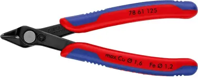 Kleště Knipex 78 61 125 štípací SUPER KNIPS (bez fazety) (K 78 61 125)
