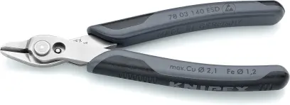 Kleště Knipex 78 03 140 ESD štípací boční Electronic-Super-Knips ESD (K 78 03 140 ESD)