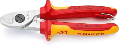 Kabelové nůžky Knipex 95 16 165 T vícesložkové návl. VDE (K 95 16 165 T)