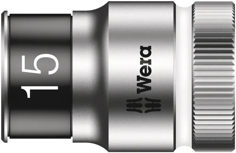 Wera 003735 Nástrčná hlavice Zyklop 1/2" 15 mm Typ 8790 HMC HF, přidržovací (W05003735001)