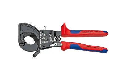 Káblové nožnice Knipex 95 31 250 račňové (priem. 32 mm) (K 95 31 250)