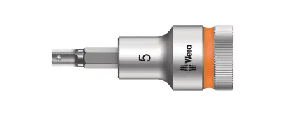 Wera 003821 Zástrčná bitová hlavica Zyklop 1/2" 5 mm typ 8740 C HF s pridržiavacou funkciou (W05003821001)