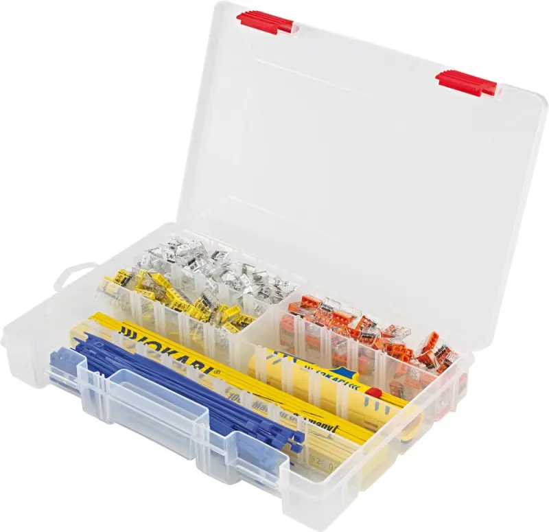 Odizolovací a svorková sada 227 ks. JOKARI (EDE54180228)