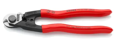 Nožnice Knipex 95 61 190 na oceľové laná (10 mm²/4 mm) (K 95 61 190)