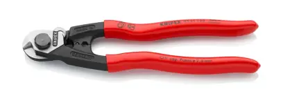 Nožnice Knipex 95 61 190 na oceľové laná (10 mm2/4 mm) (K 95 61 190)