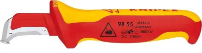 Kabelový nůž Knipex 98 55 s ploškou (K 98 55)